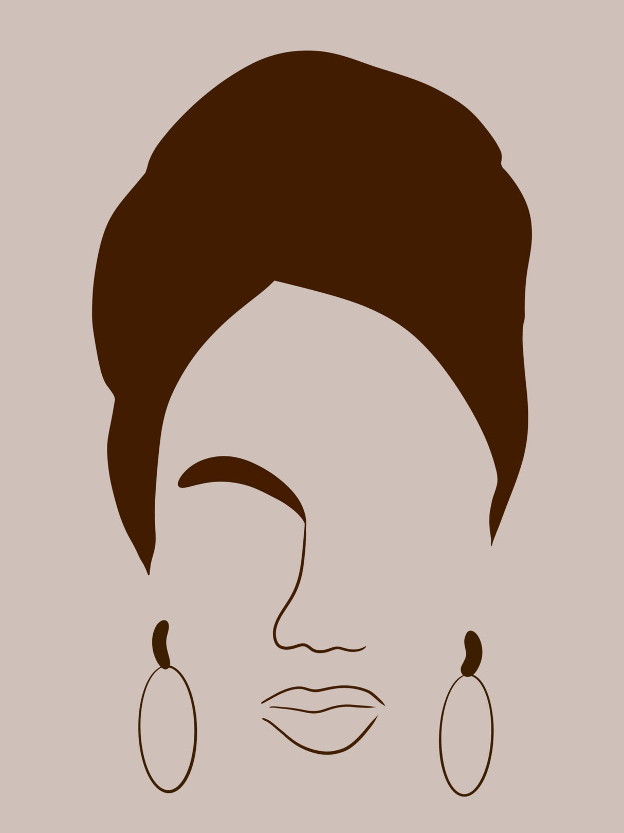 HEADWRAP Poster och Canvastavla