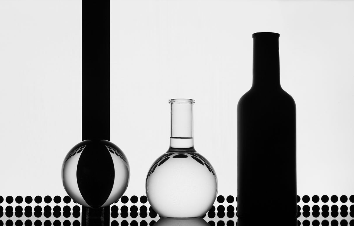 Ball Bottle and Flask Poster och Canvastavla