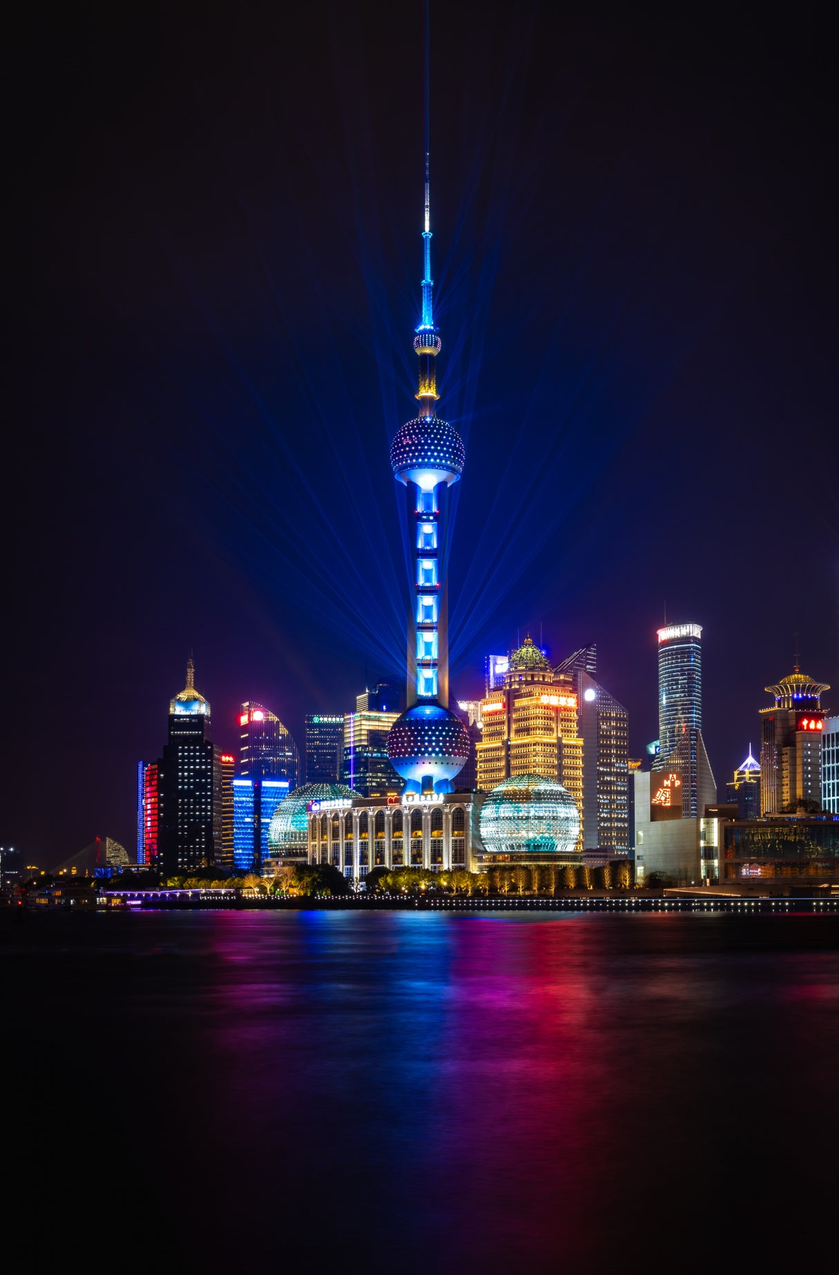 Brilliant Shanghai Poster och Canvastavla