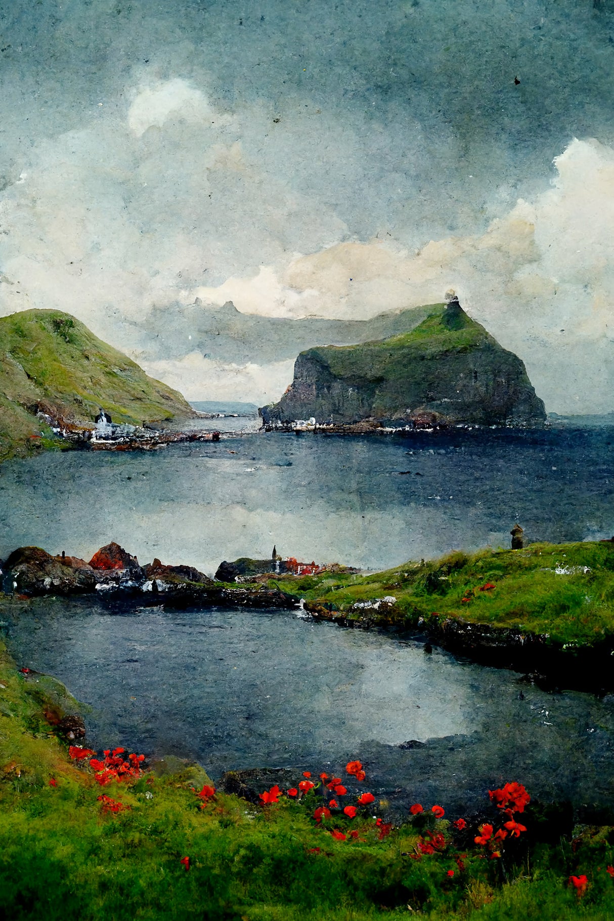Beautiful Islands No 1 Poster och Canvastavla