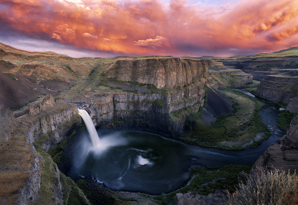 Palouse Fall Poster och Canvastavla