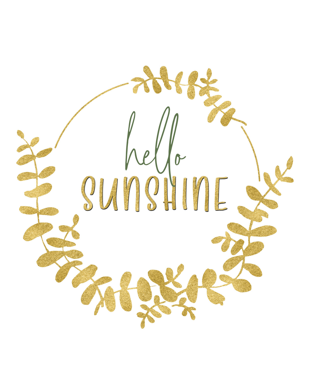 Hello sunshine Poster och Canvastavla