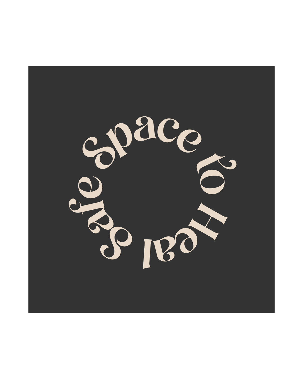 Safe Space Poster och Canvastavla