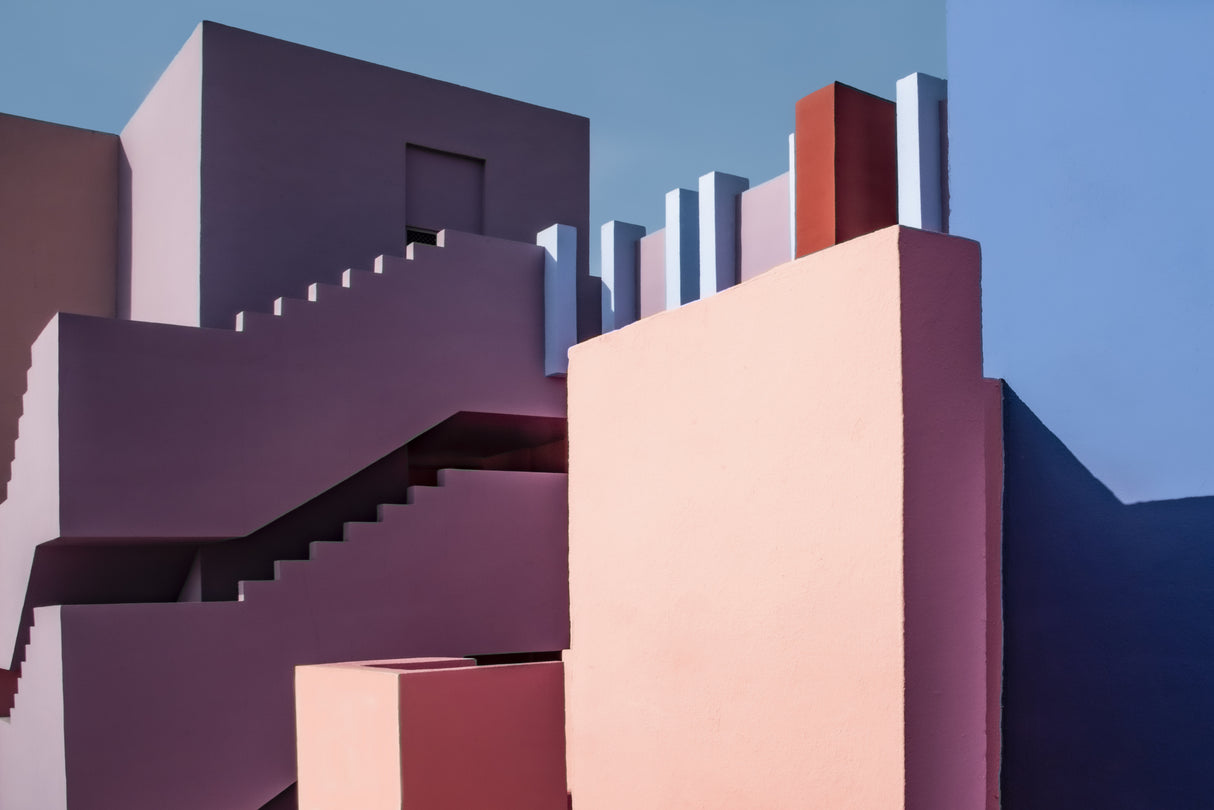 Muralla Roja #9 Poster och Canvastavla
