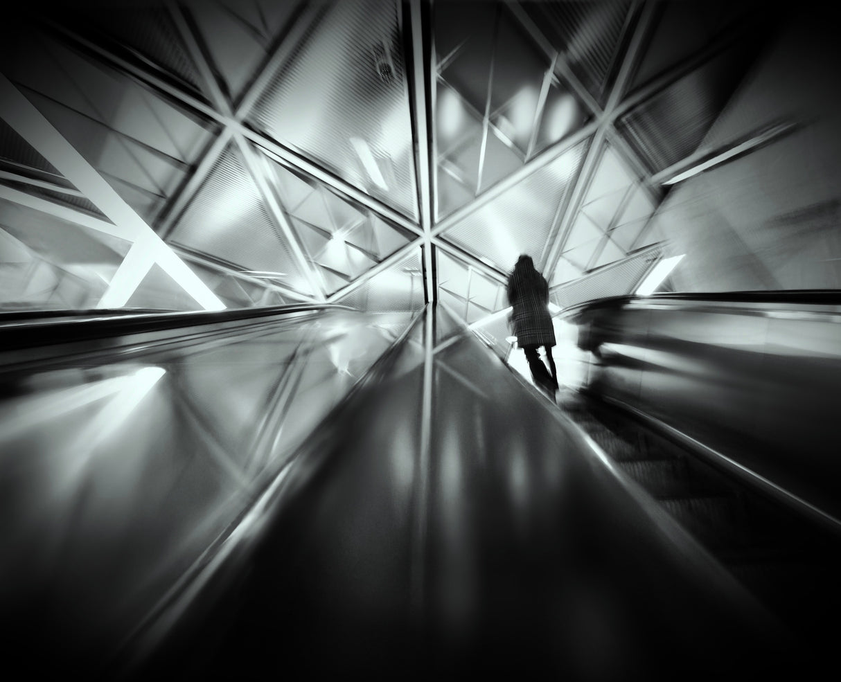 Moscow metro - crystal Poster och Canvastavla