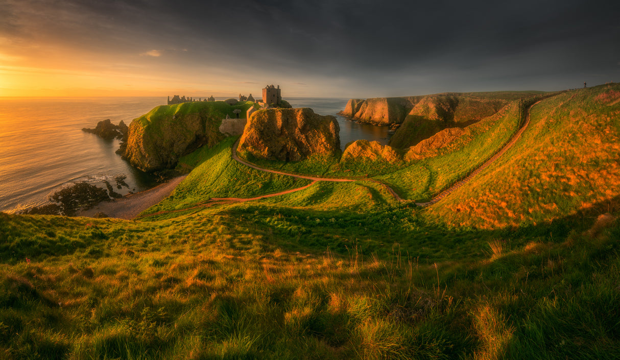 Dunnottar Castle Poster och Canvastavla
