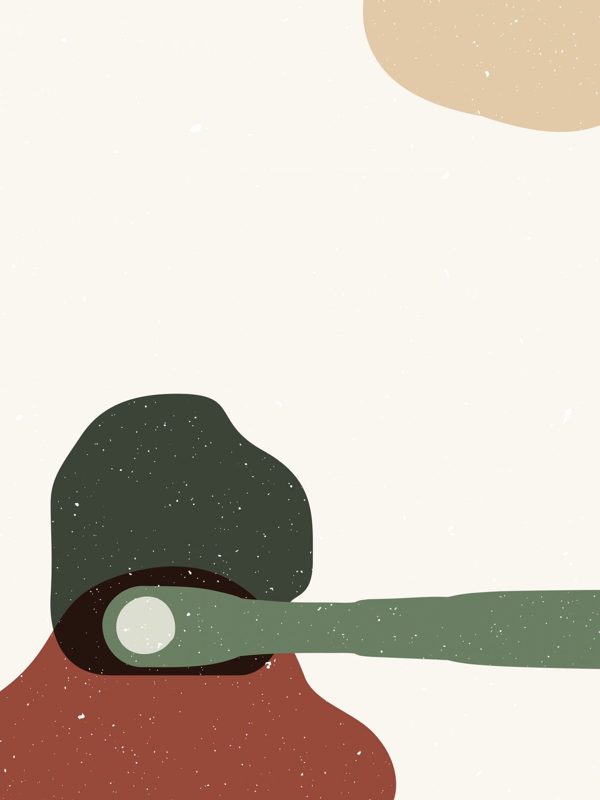 Abstract composition 4 Poster och Canvastavla