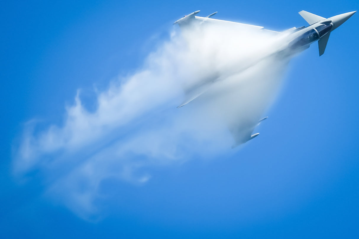 EUROFIGHTER TYPHOON HIGH SPEED HIGH Gs LOW PASS Poster och Canvastavla