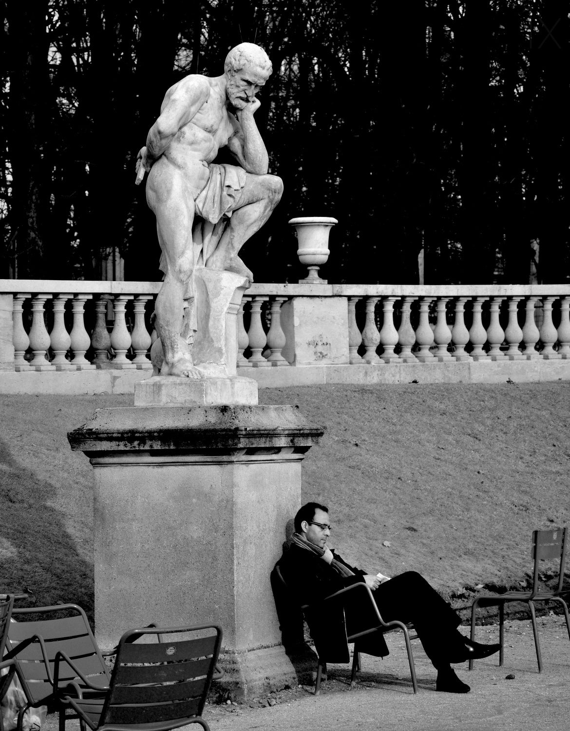 Jardin du Luxembourg Poster och Canvastavla