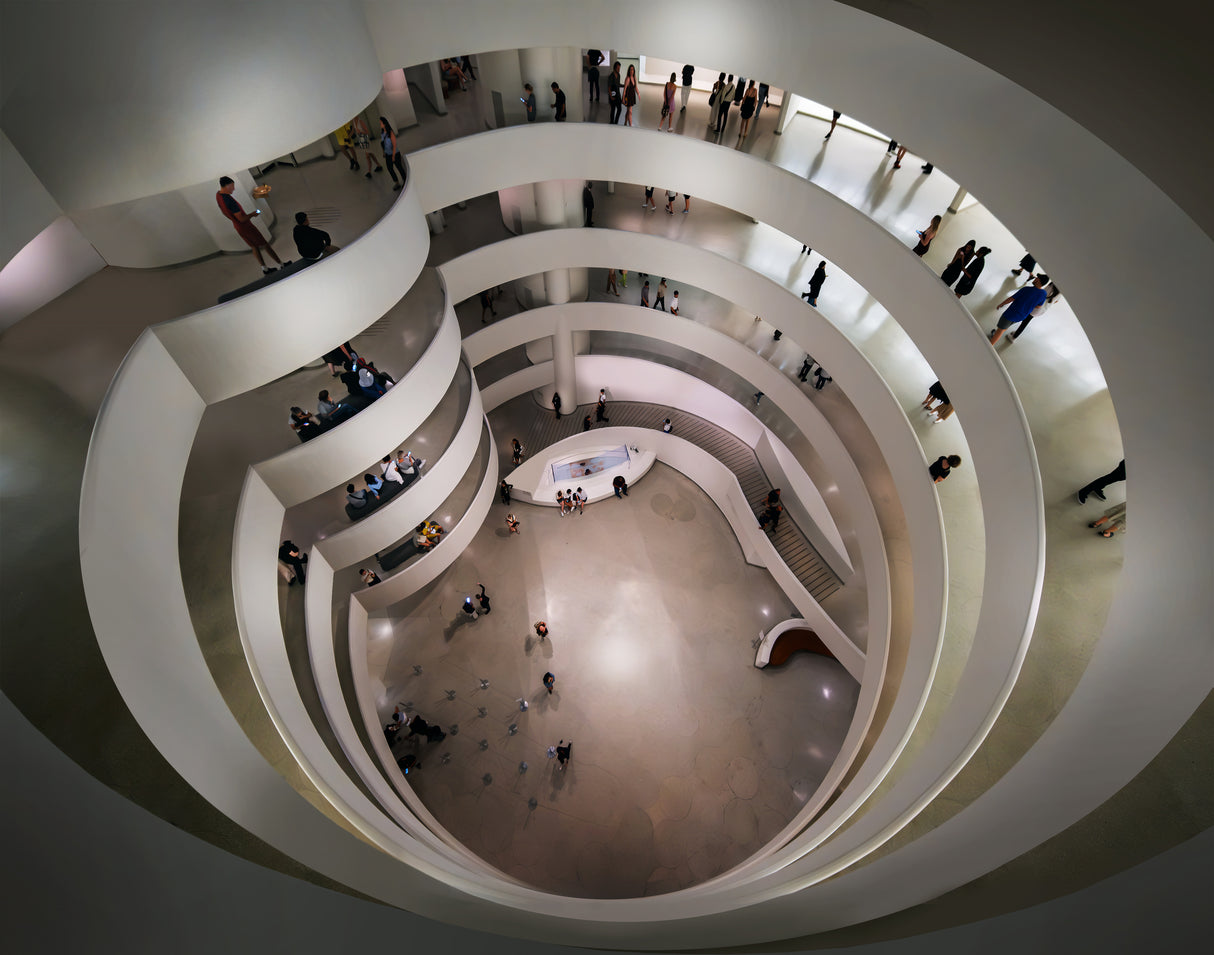 Guggenheim Museum Poster och Canvastavla