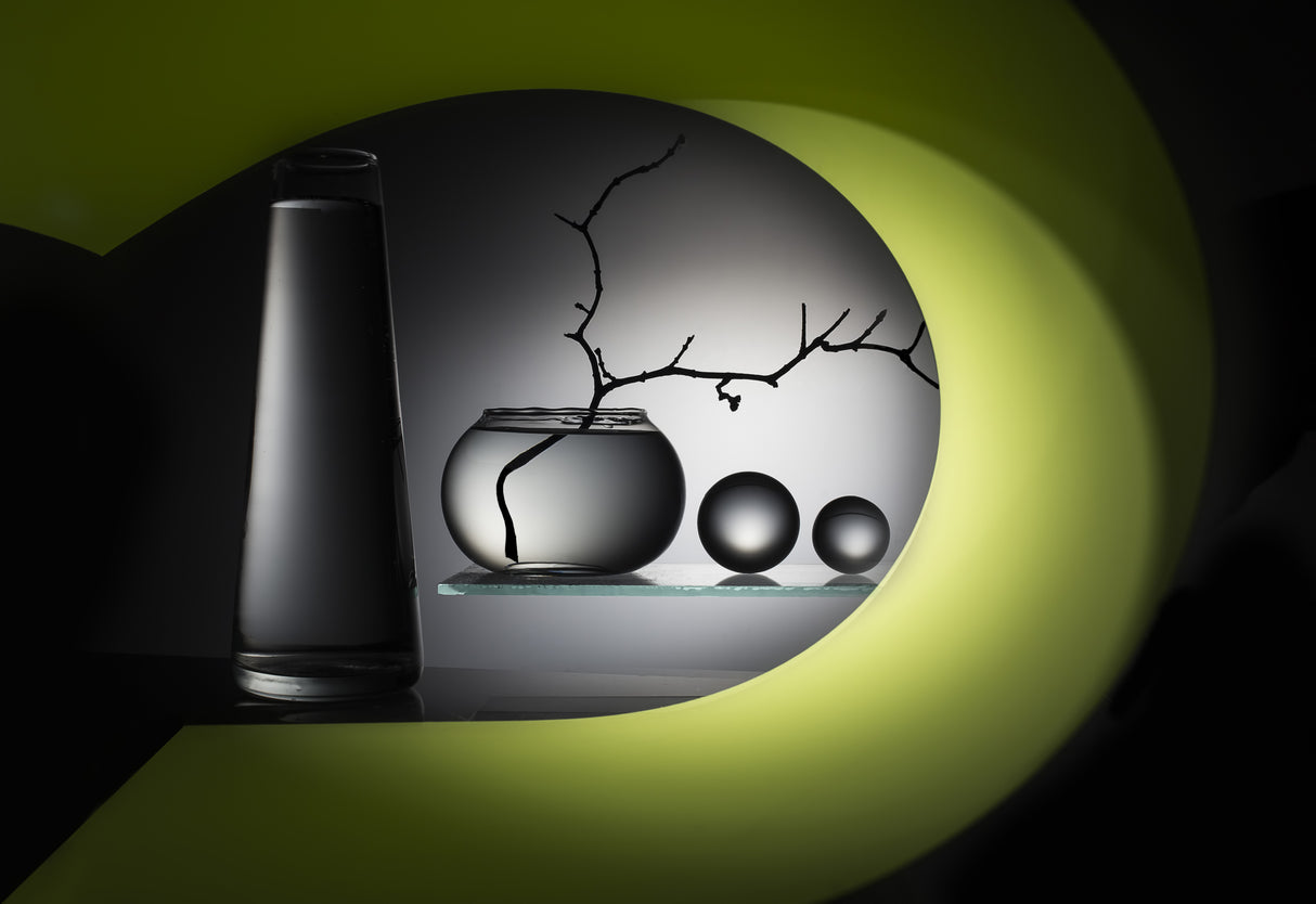 From the series "Experiments with glass" Poster och Canvastavla