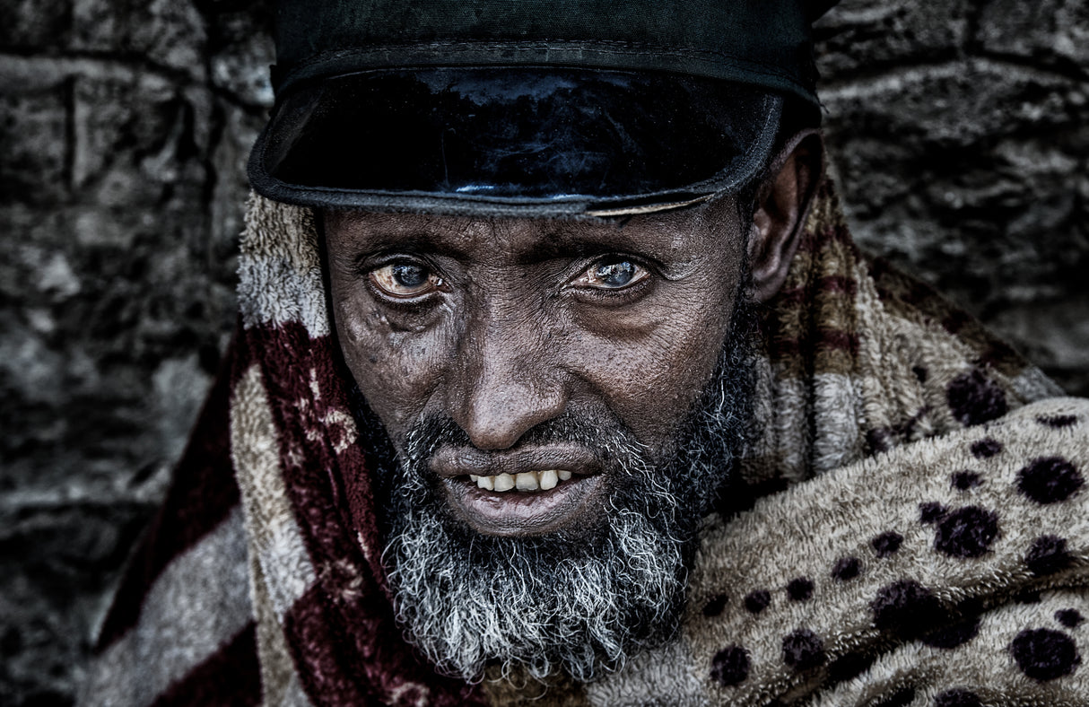 Homeless in the streets of Addis Ababa - Ethiopia Poster och Canvastavla