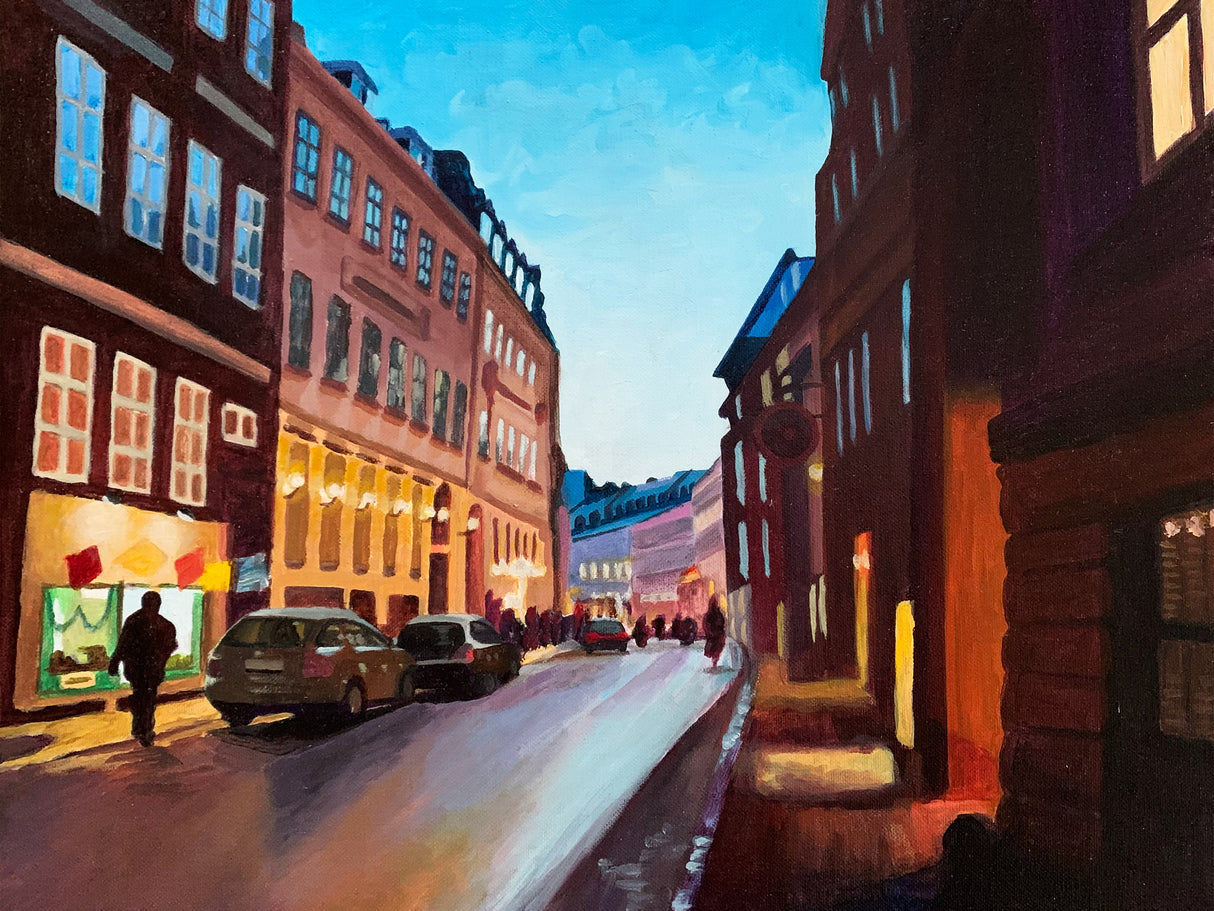 Vestergade Poster och Canvastavla