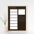 Weekly Family Planner Poster
