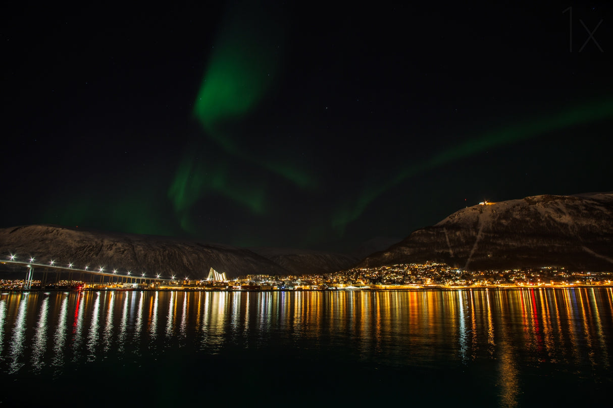 Tromsö City Poster och Canvastavla