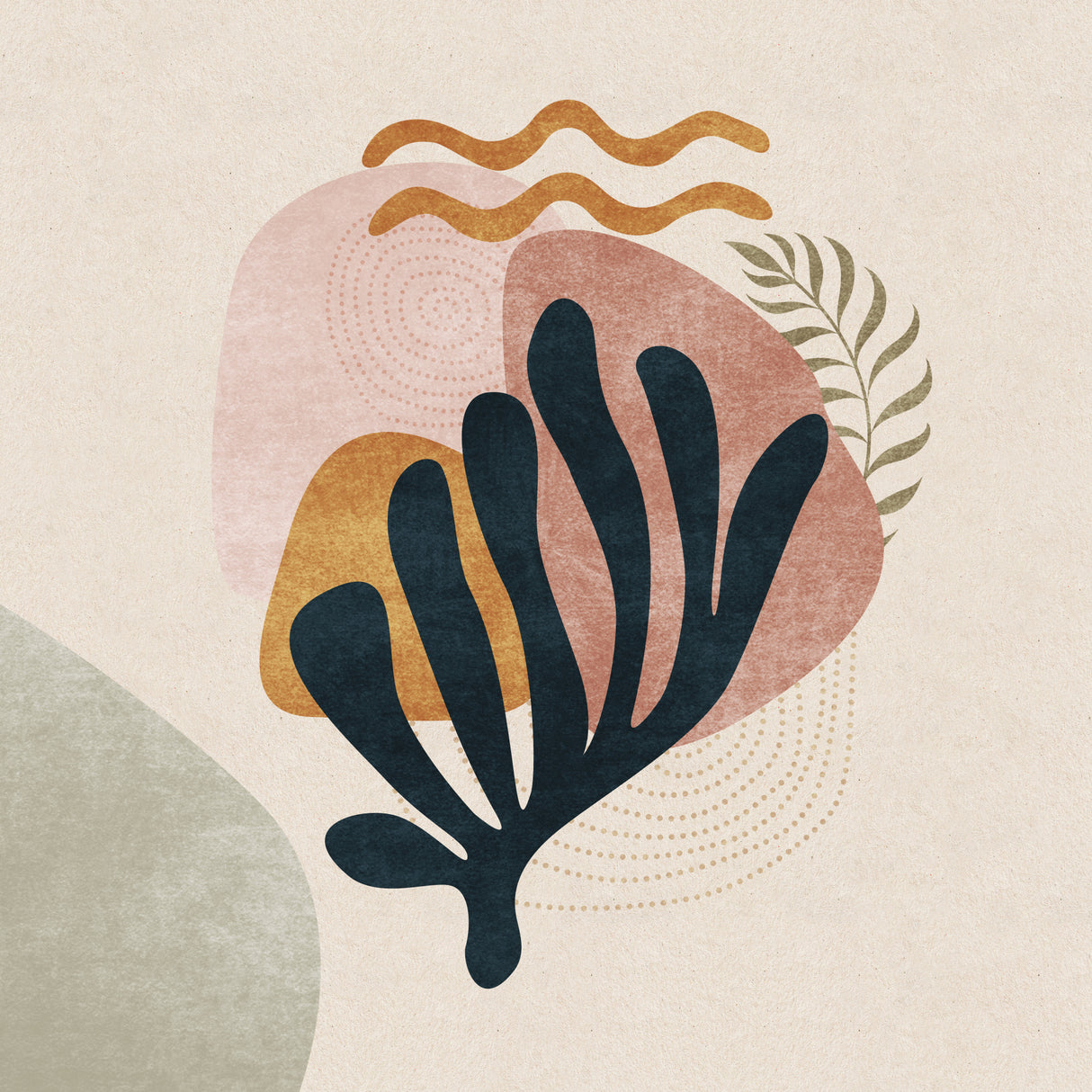 Coral Poster och Canvastavla