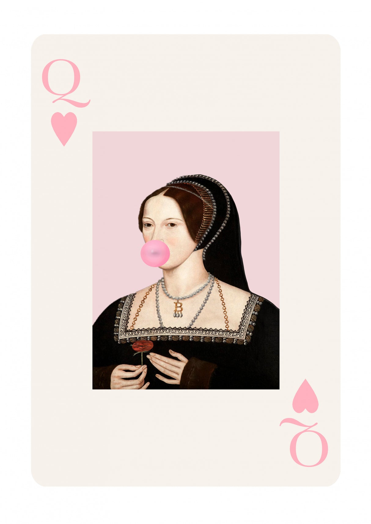 Anneplayingcard Ratioiso Poster och Canvastavla