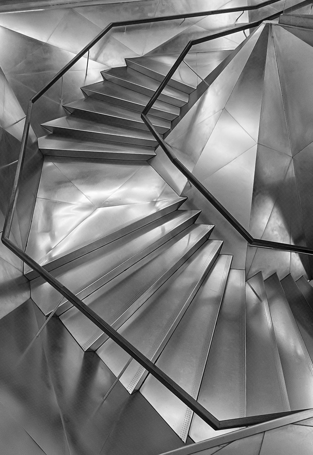 STAIRS.CAIXA FORUM Poster och Canvastavla