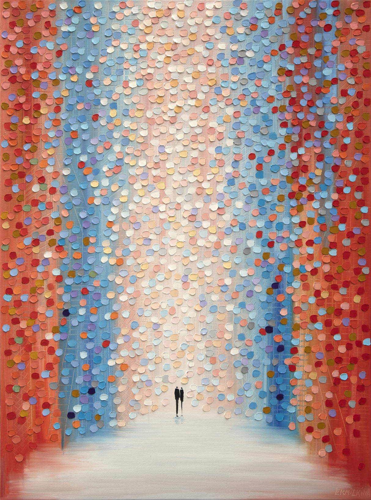 Pink Day Poster och Canvastavla