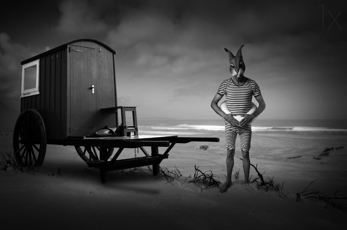 Mad bunny is a lifeguard Poster och Canvastavla