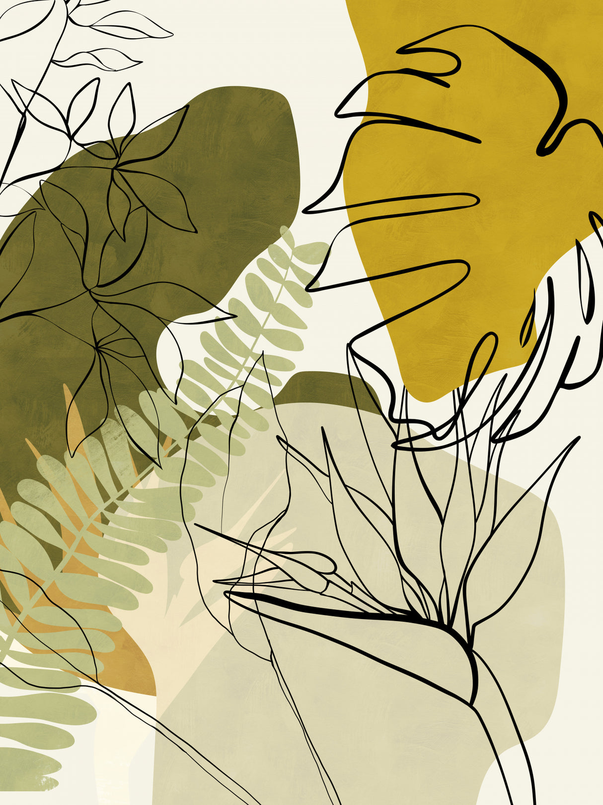 Bungle Jungle2 Kopie Poster och Canvastavla