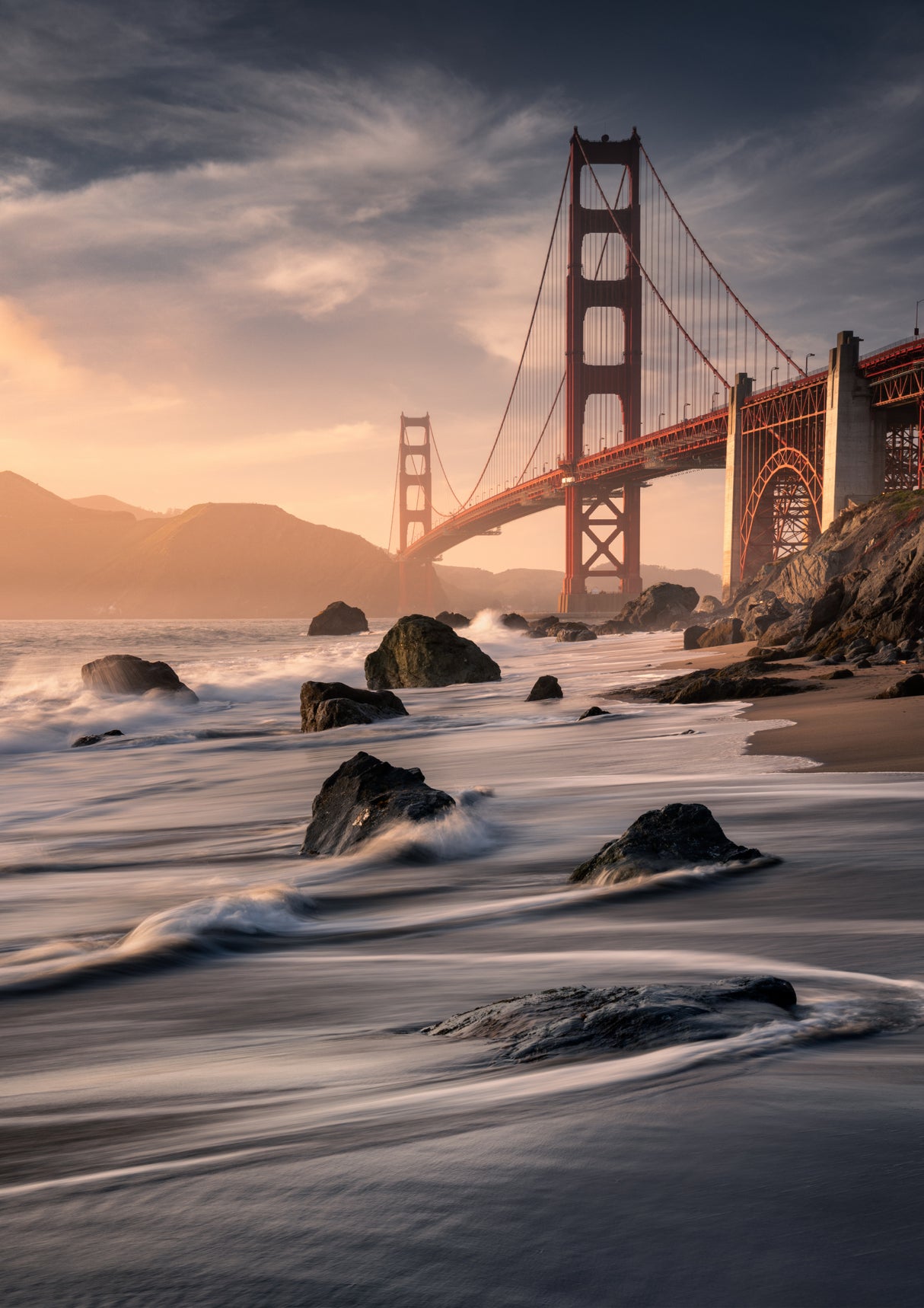 Golden Gate Bridge Poster och Canvastavla