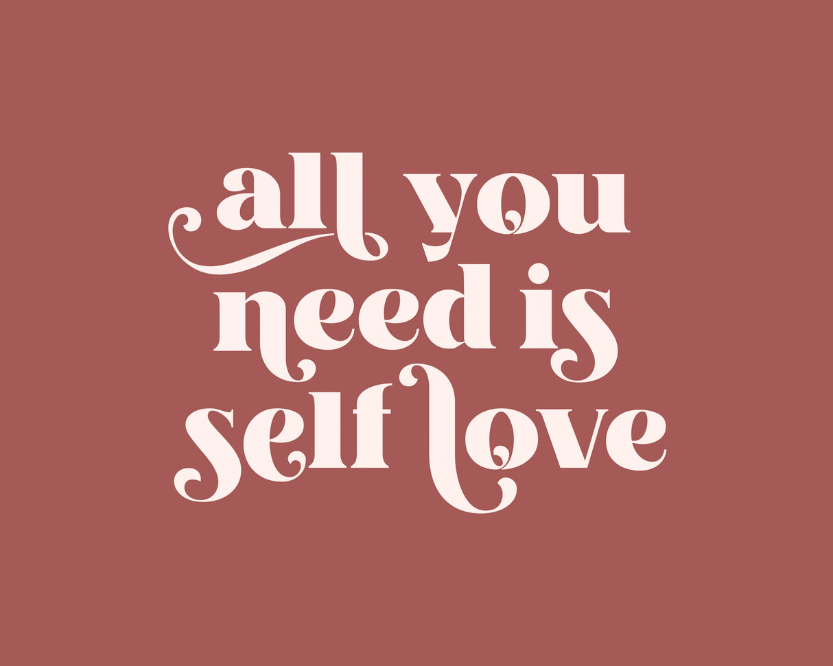 Self Love No1 Poster och Canvastavla
