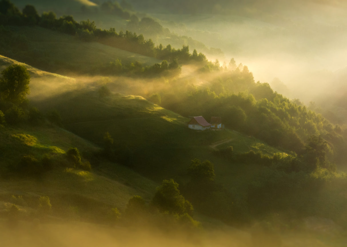 Magic sunrise Poster och Canvastavla