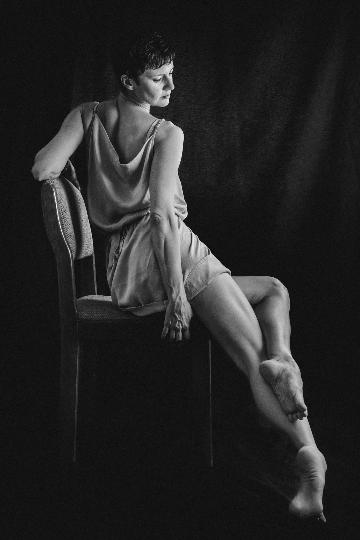 Portrait of a woman Poster och Canvastavla