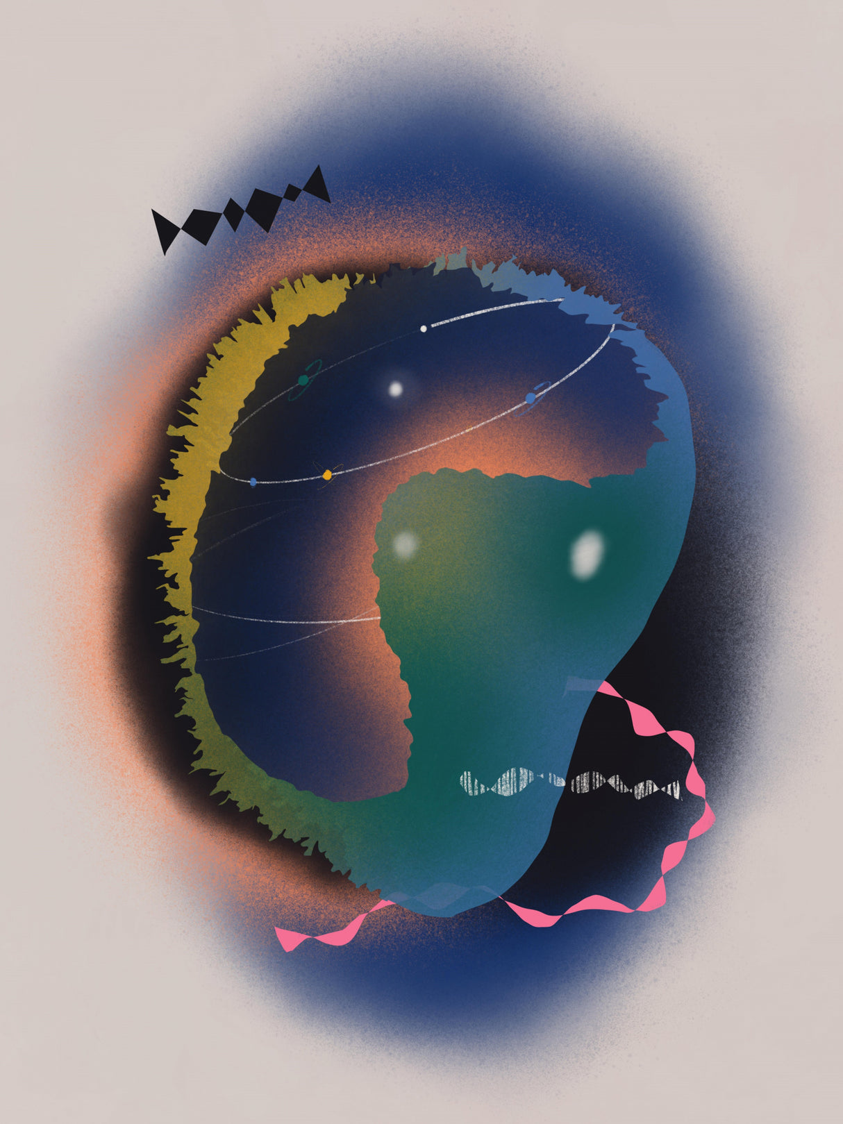 Celestial Watch Poster och Canvastavla