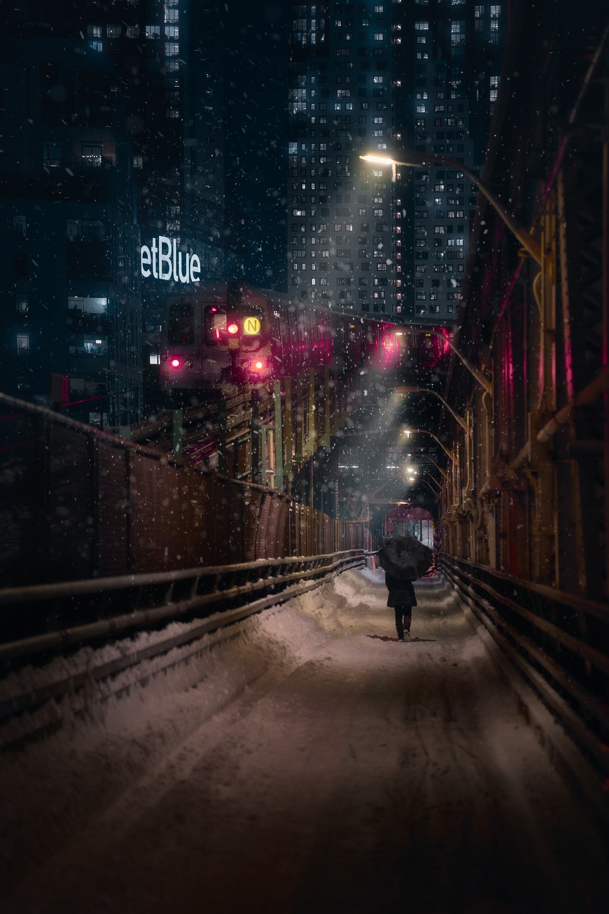 The Bridge Path Poster och Canvastavla