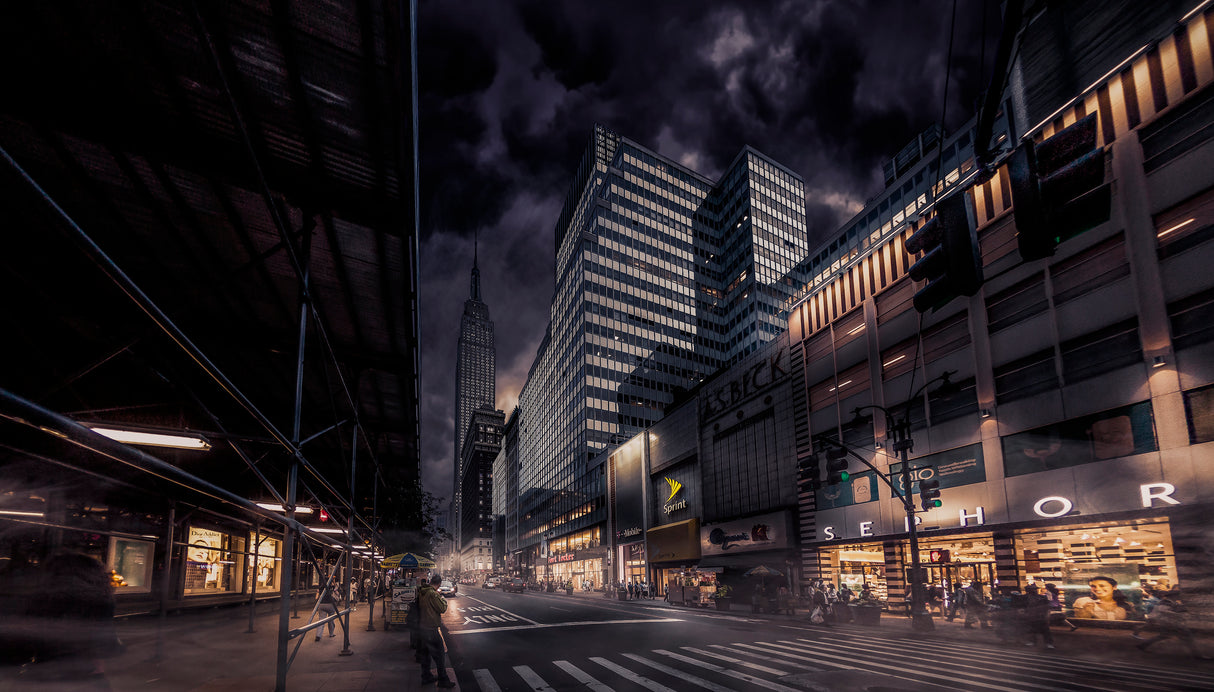Gotham Again Poster och Canvastavla
