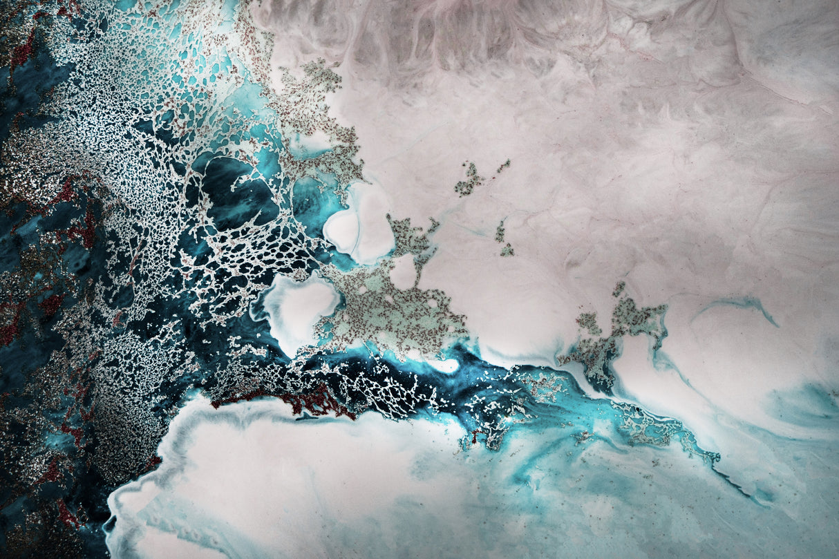 Ocean Melody Poster och Canvastavla