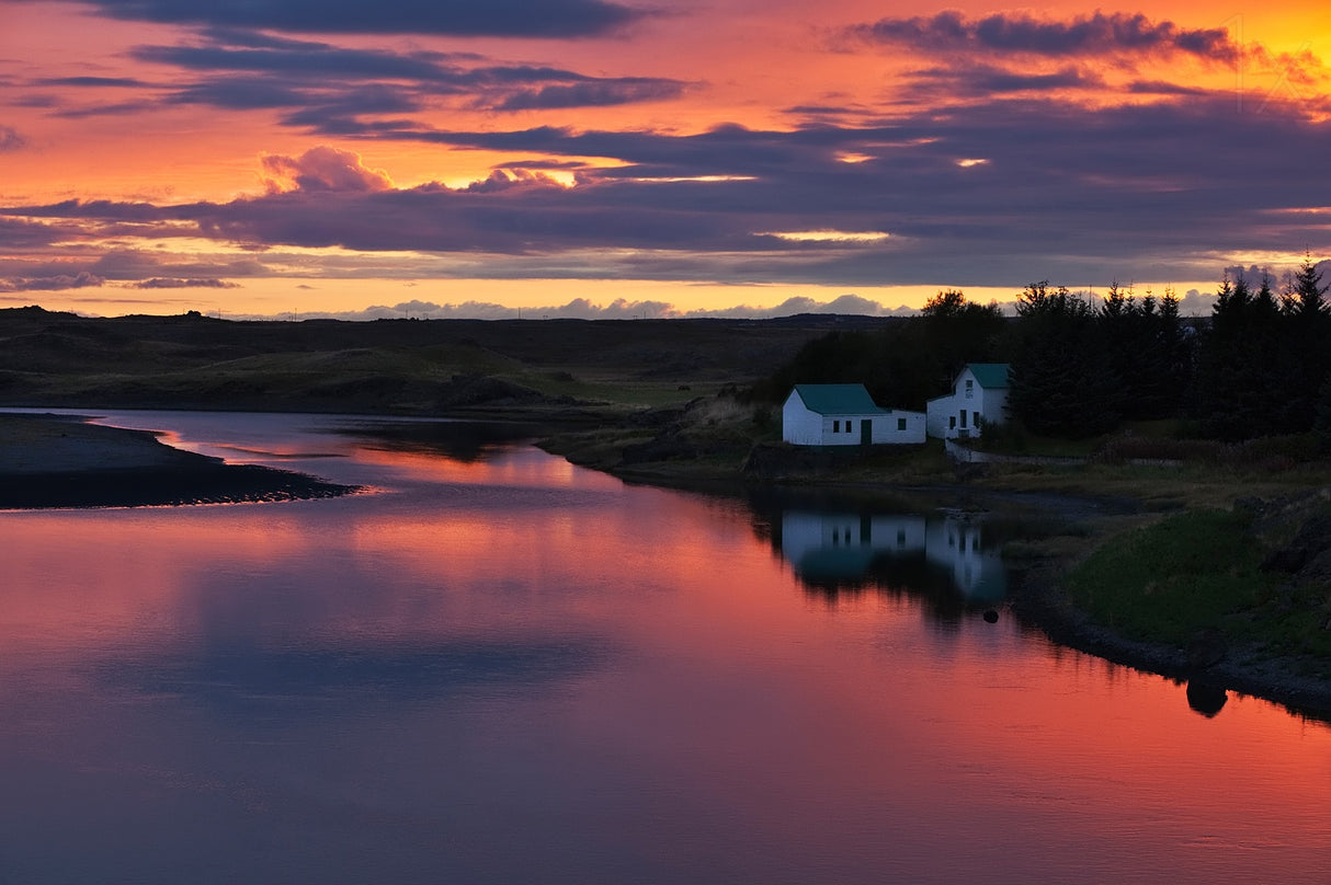 White River Poster och Canvastavla