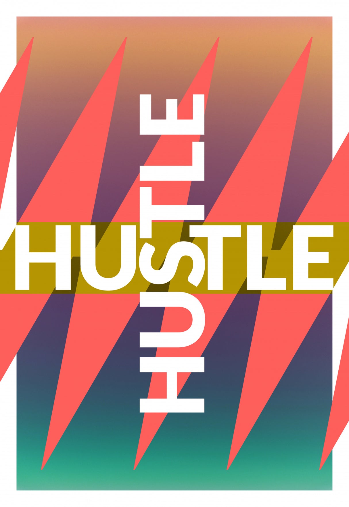 Hustle Poster och Canvastavla