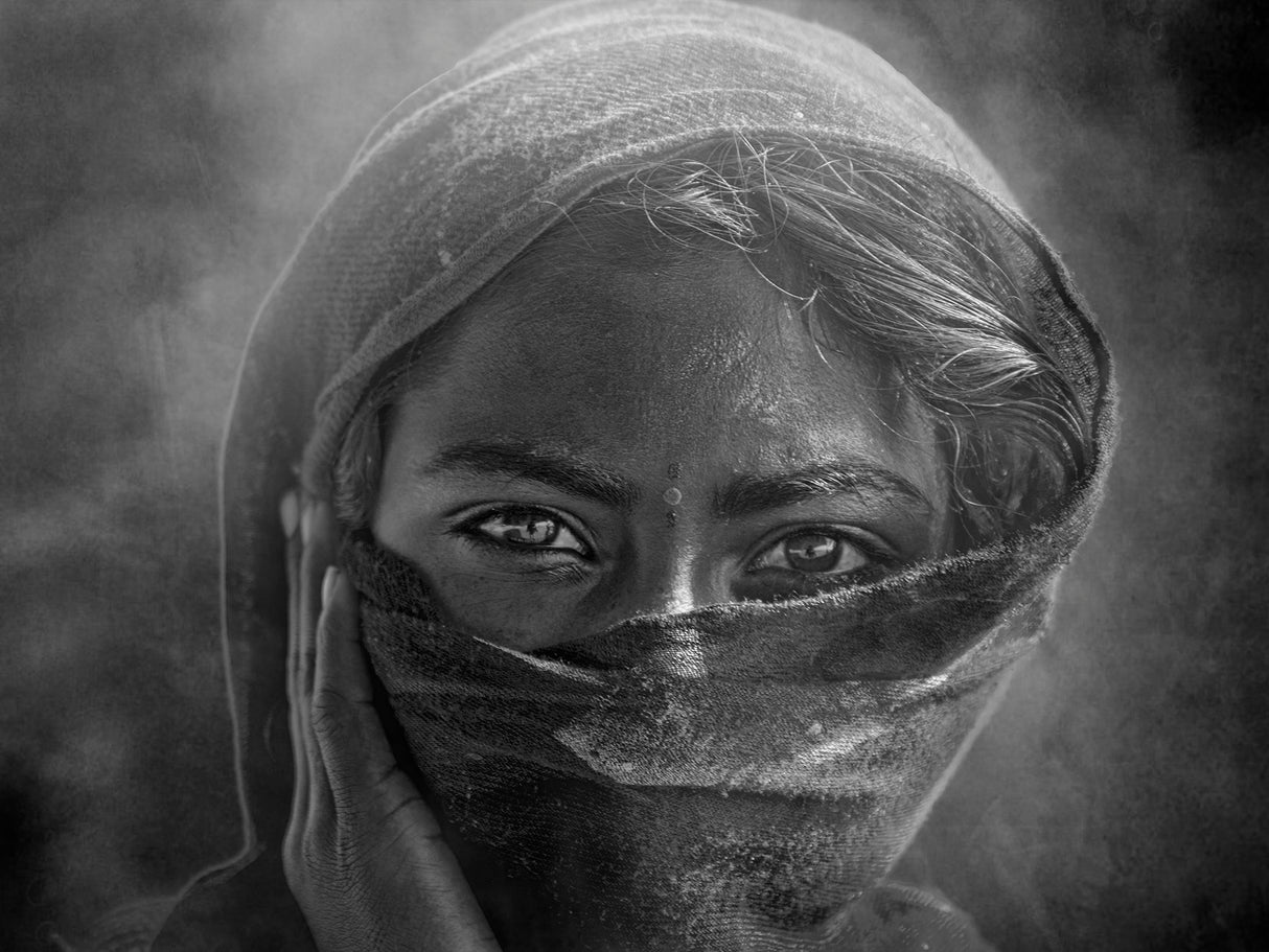 Tribal girl Poster och Canvastavla