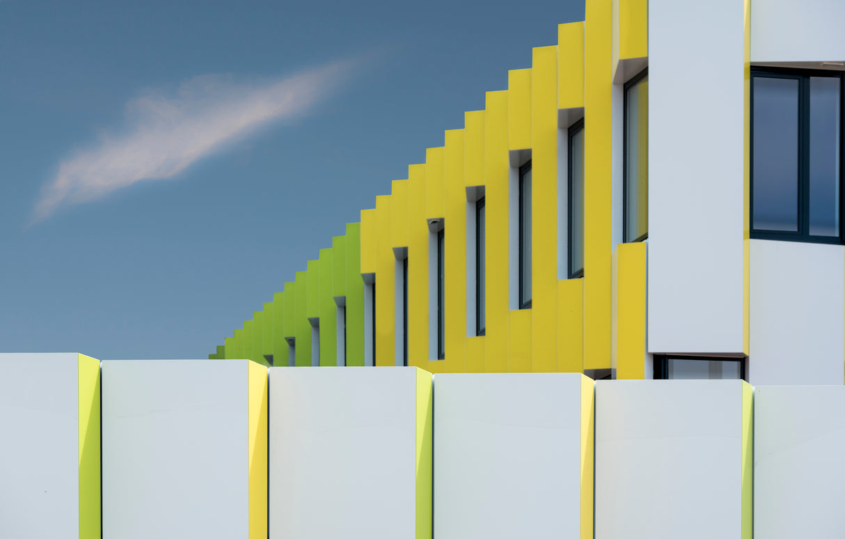 Zigzag facade Poster och Canvastavla
