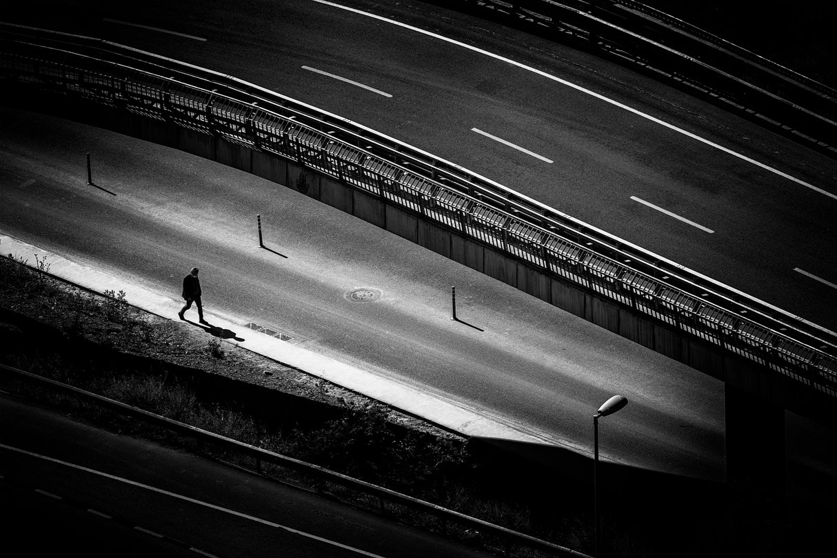 Walking Poster och Canvastavla