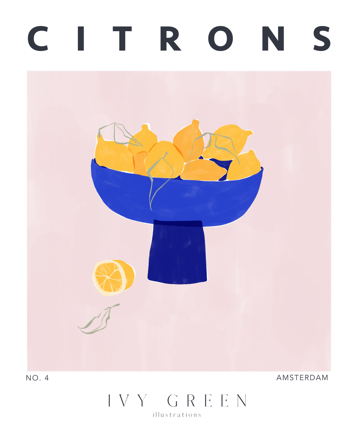 Lemons Poster och Canvastavla