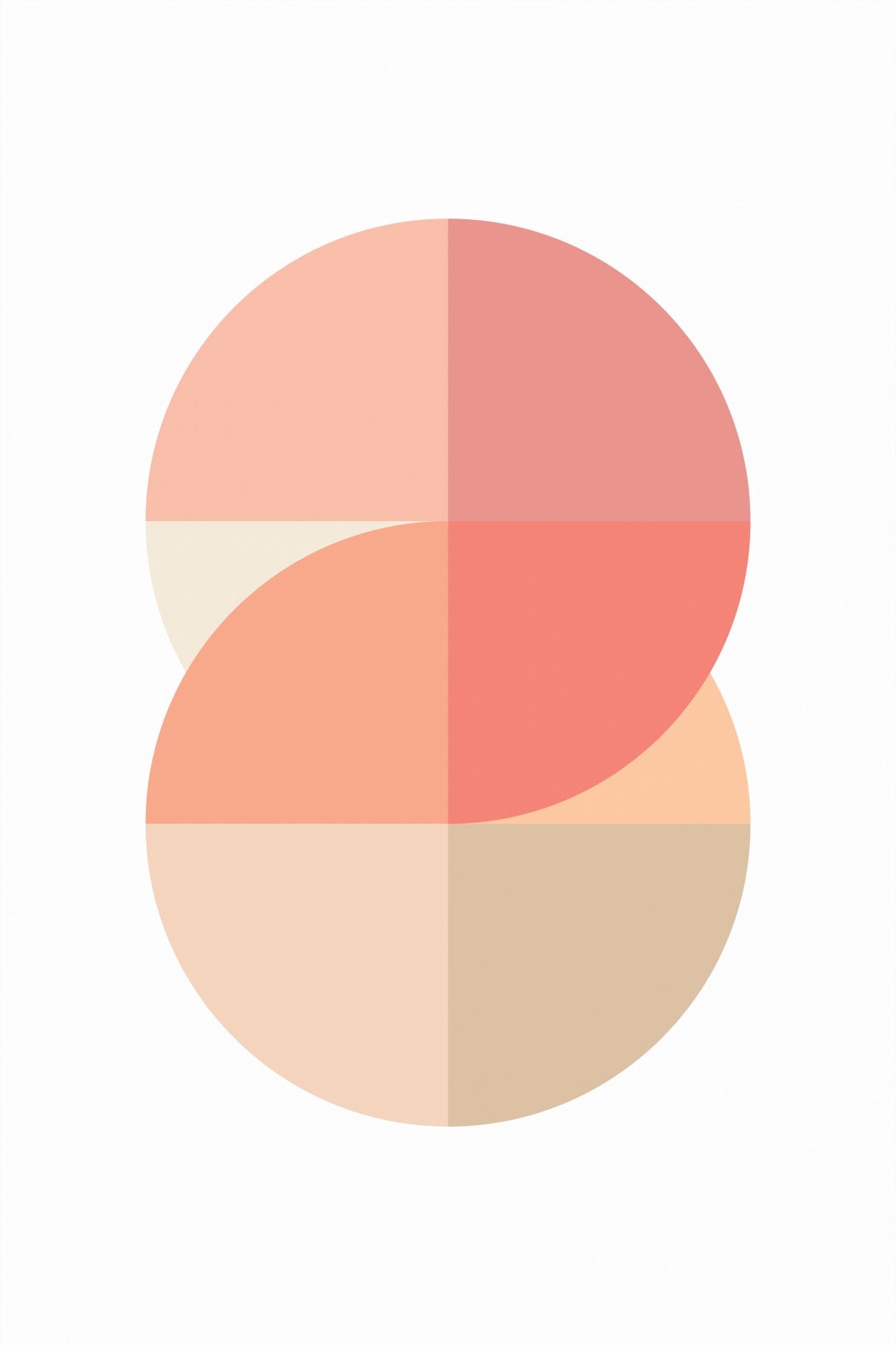 Peach 36 Poster och Canvastavla