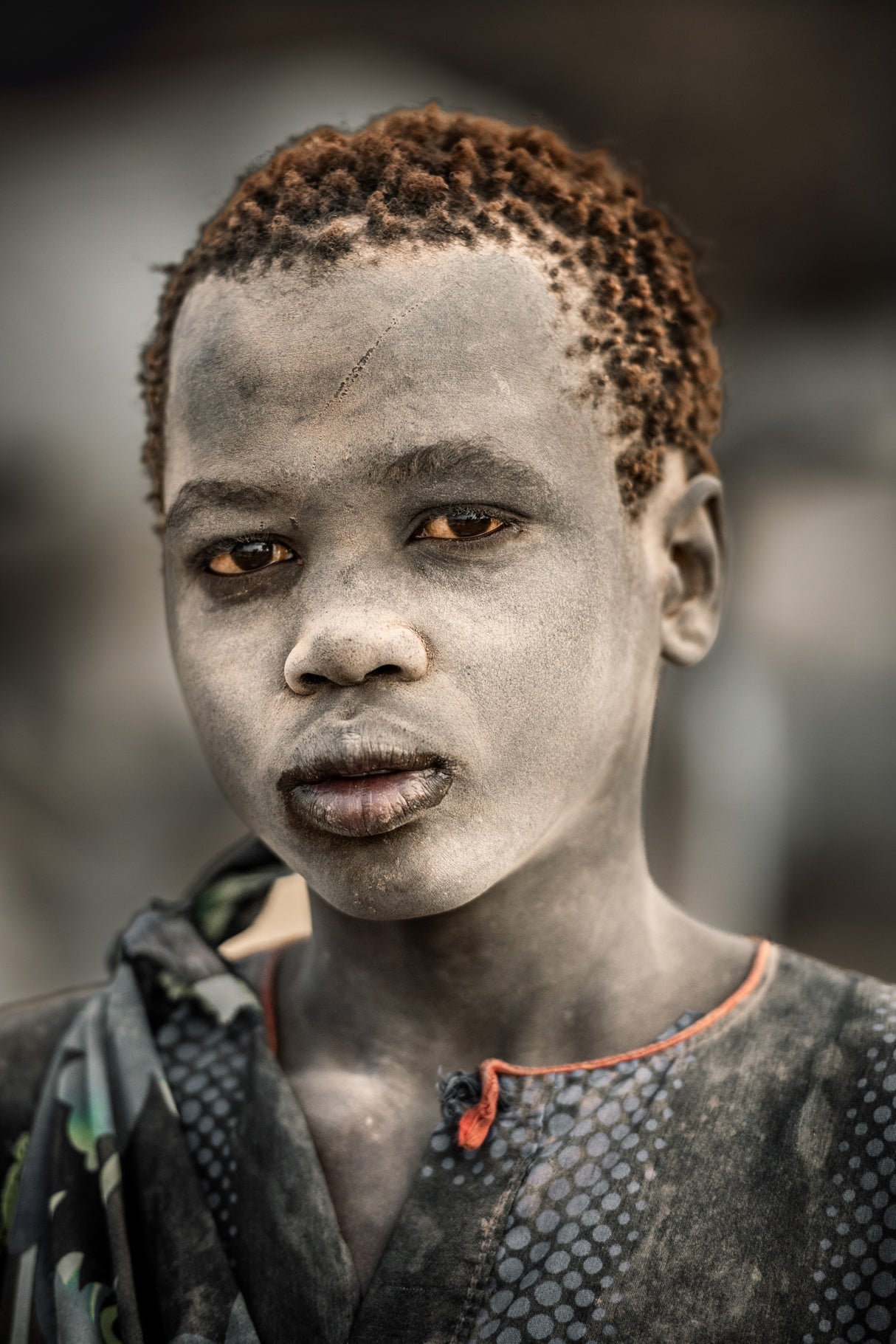 Mundari herds boy Poster och Canvastavla