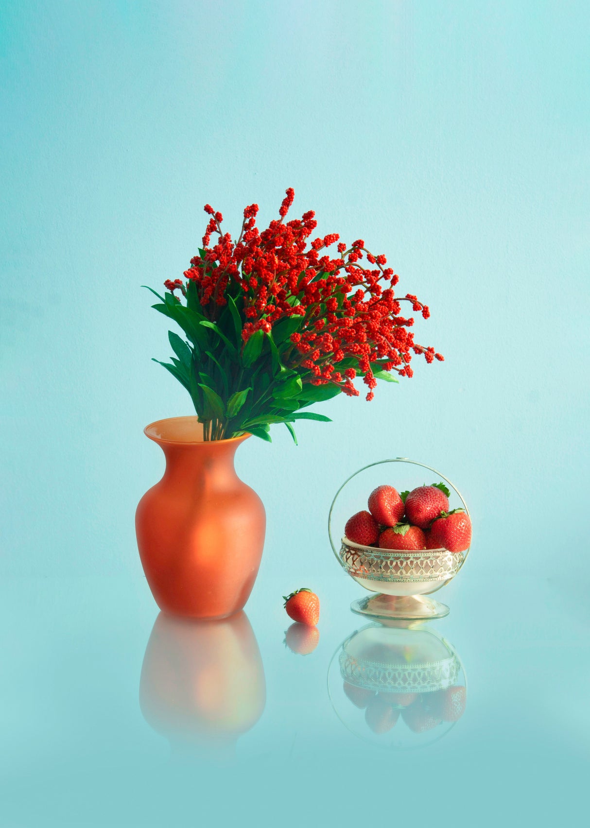 Morning Bloom Poster och Canvastavla