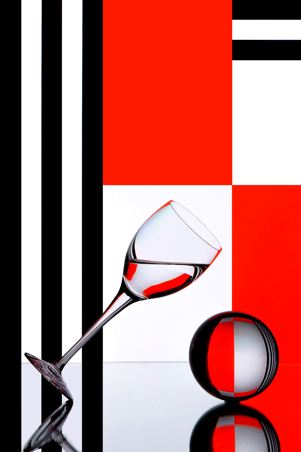 A Drop of Shapes and Colours Poster och Canvastavla