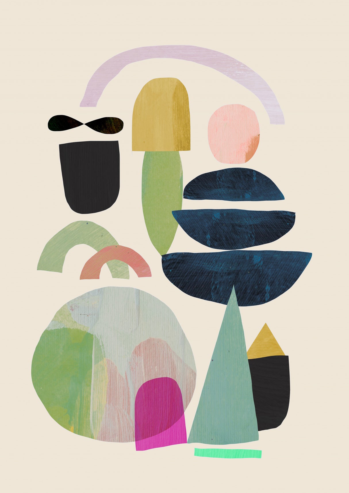 Nord No3 Poster och Canvastavla