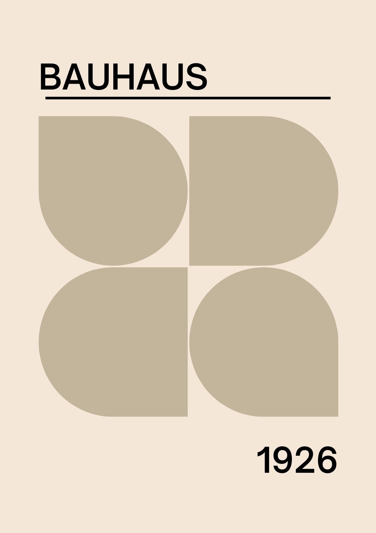 Bauhaus poster
