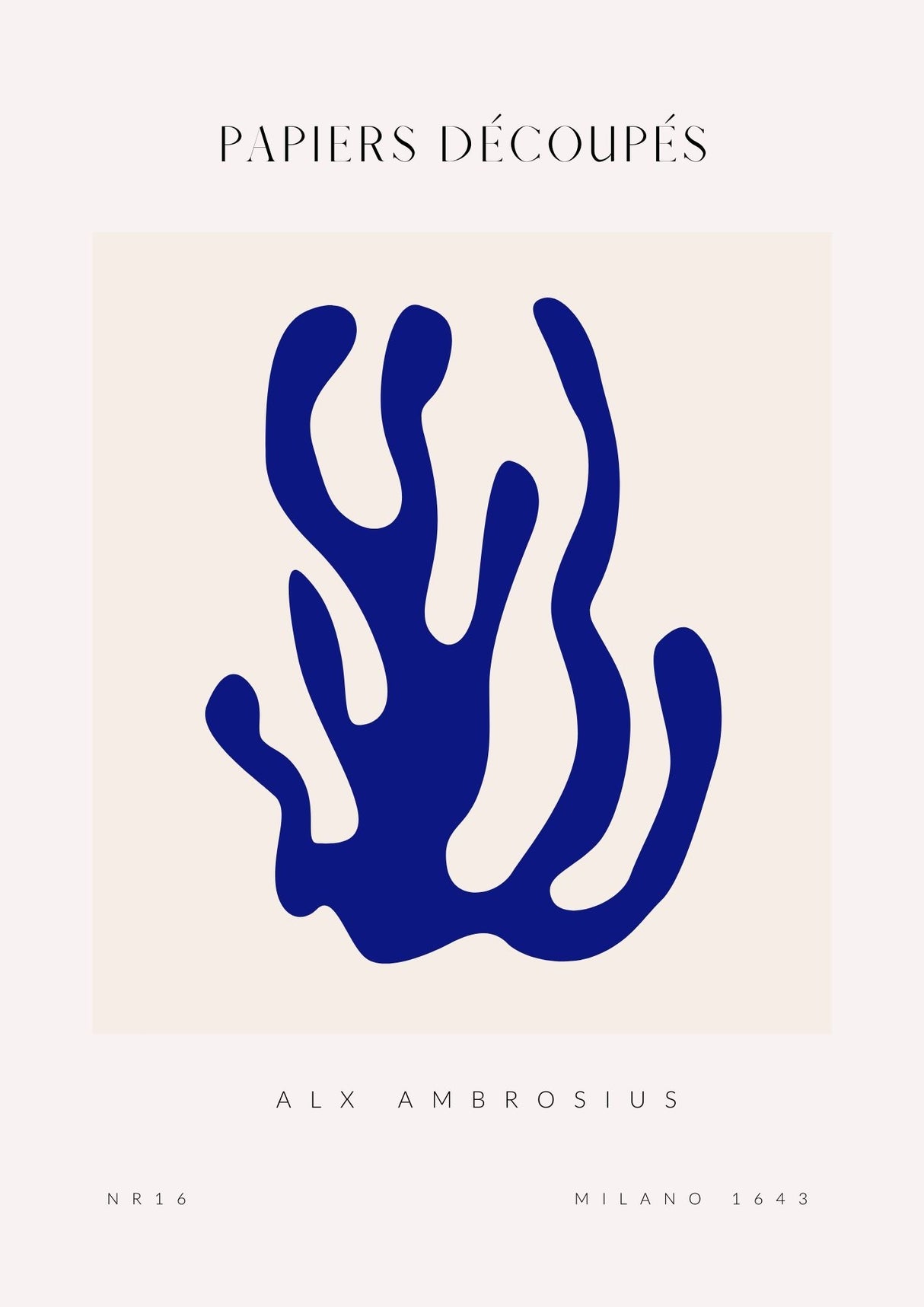 Papiers Decoupes Poster