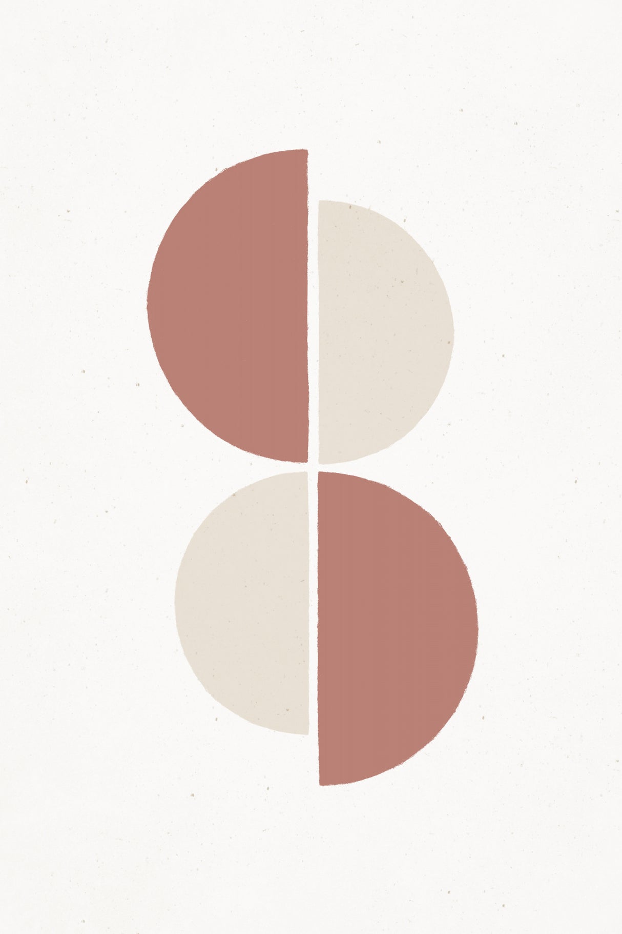 Rust and Sand - Duo Poster och Canvastavla