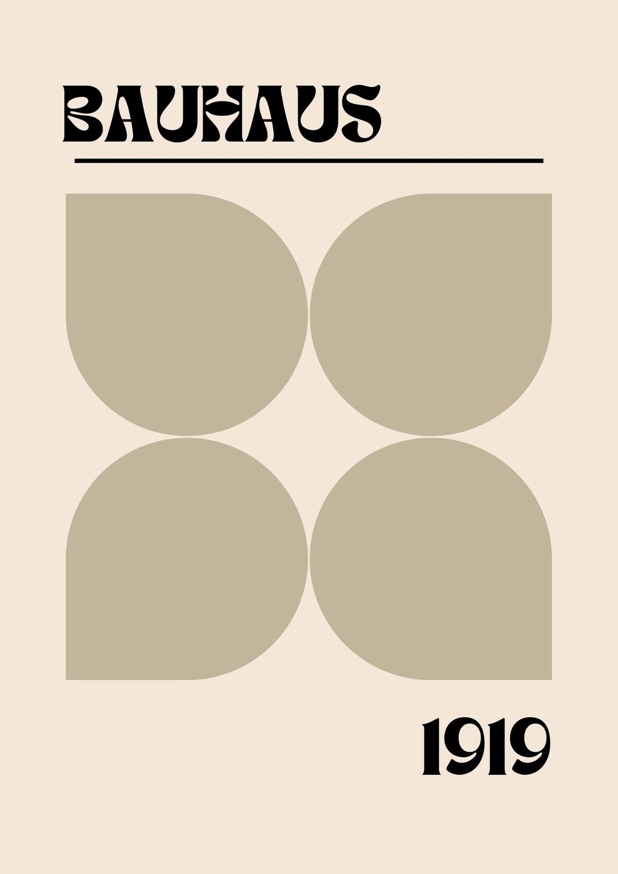 Bauhaus poster