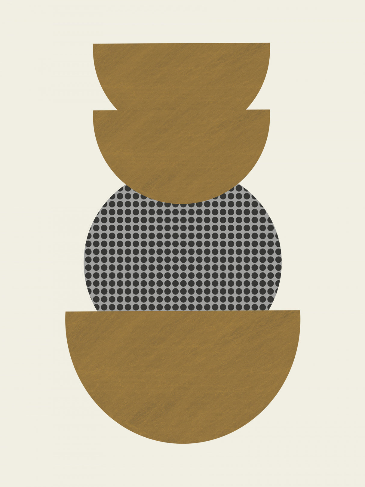 Sphere and Semi Spheres Poster och Canvastavla