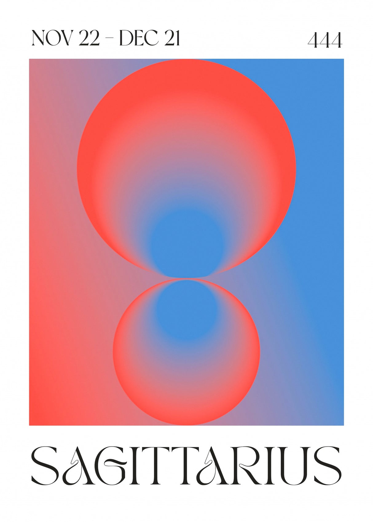 Sagittarius Poster och Canvastavla